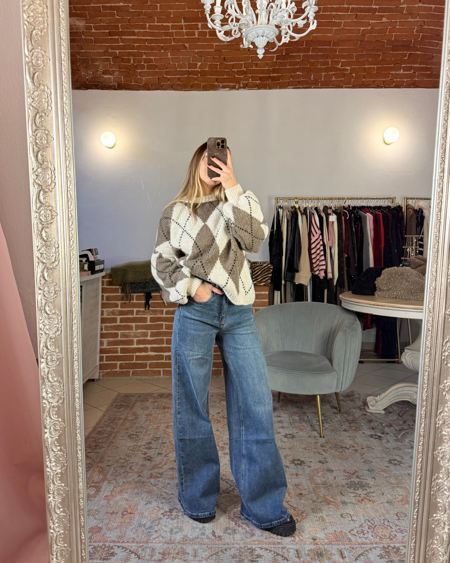 Jeans wide leg