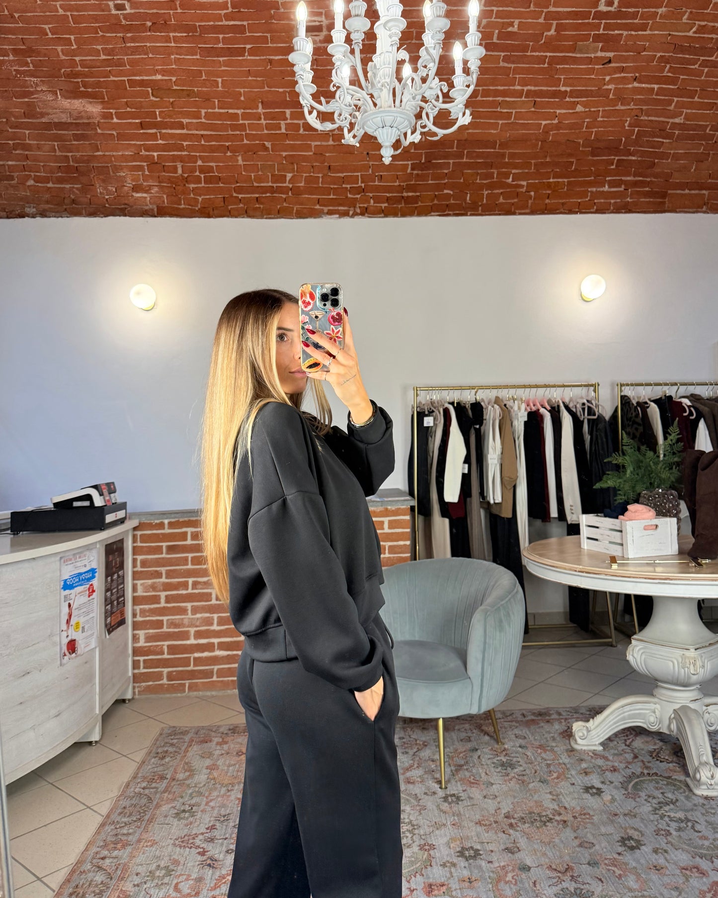 Completo tuta in viscosa