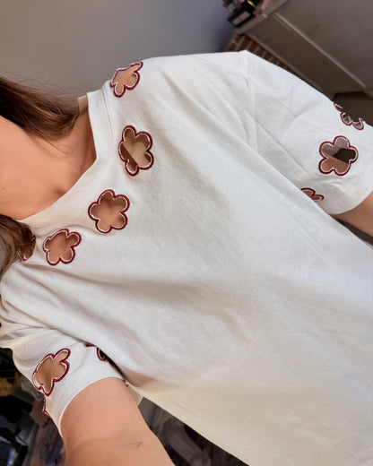 T-shirt traforata