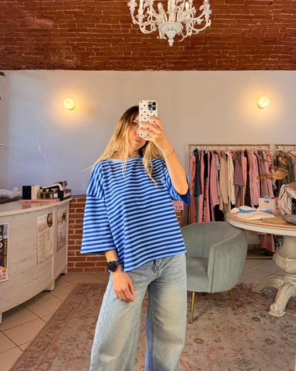 T-shirt oversize in cotone