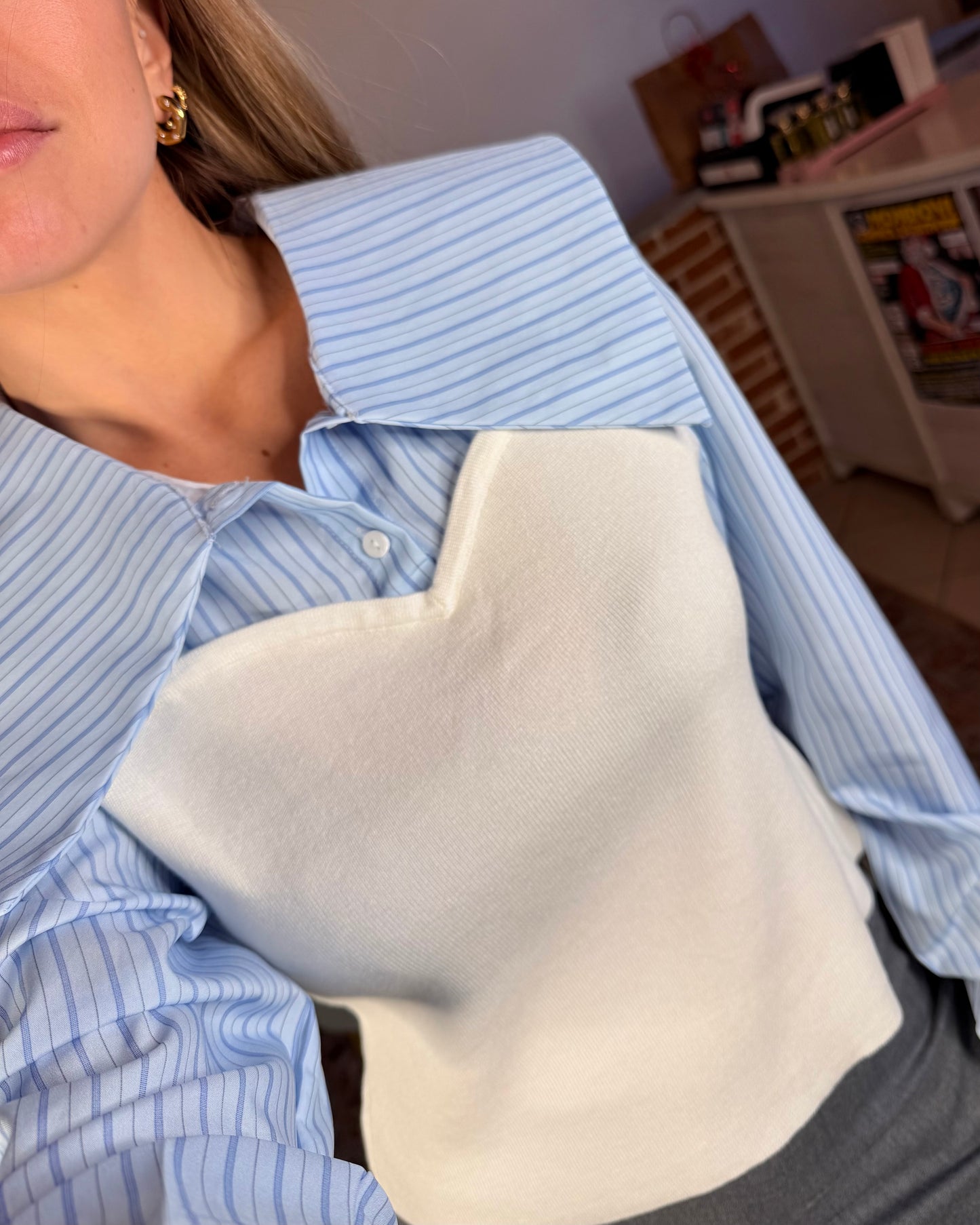 Maglioncino combinato