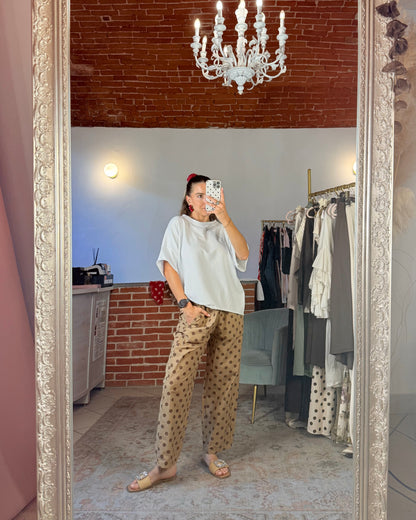 Pantalone a pois