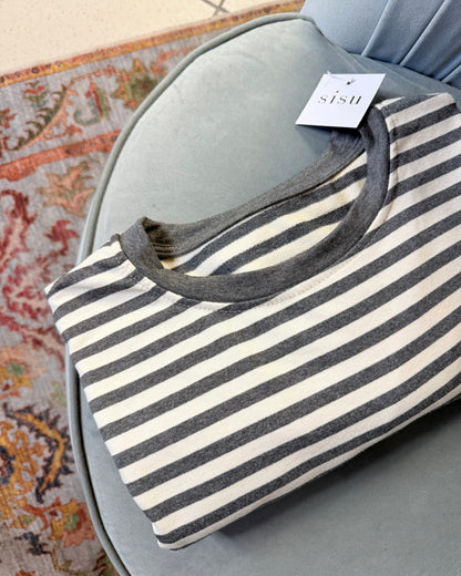 Maglia oversize a righe