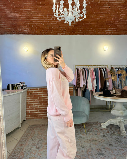 Maglioncino in cotone “oggi no”