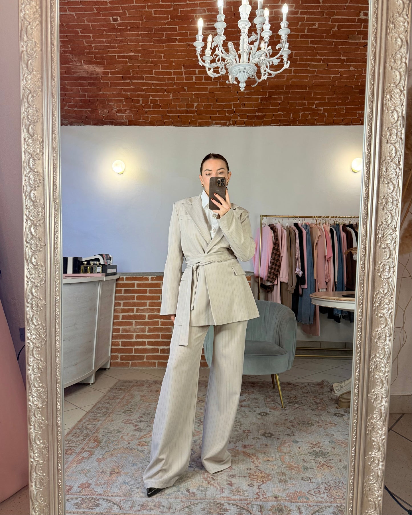 Tailleur gessato