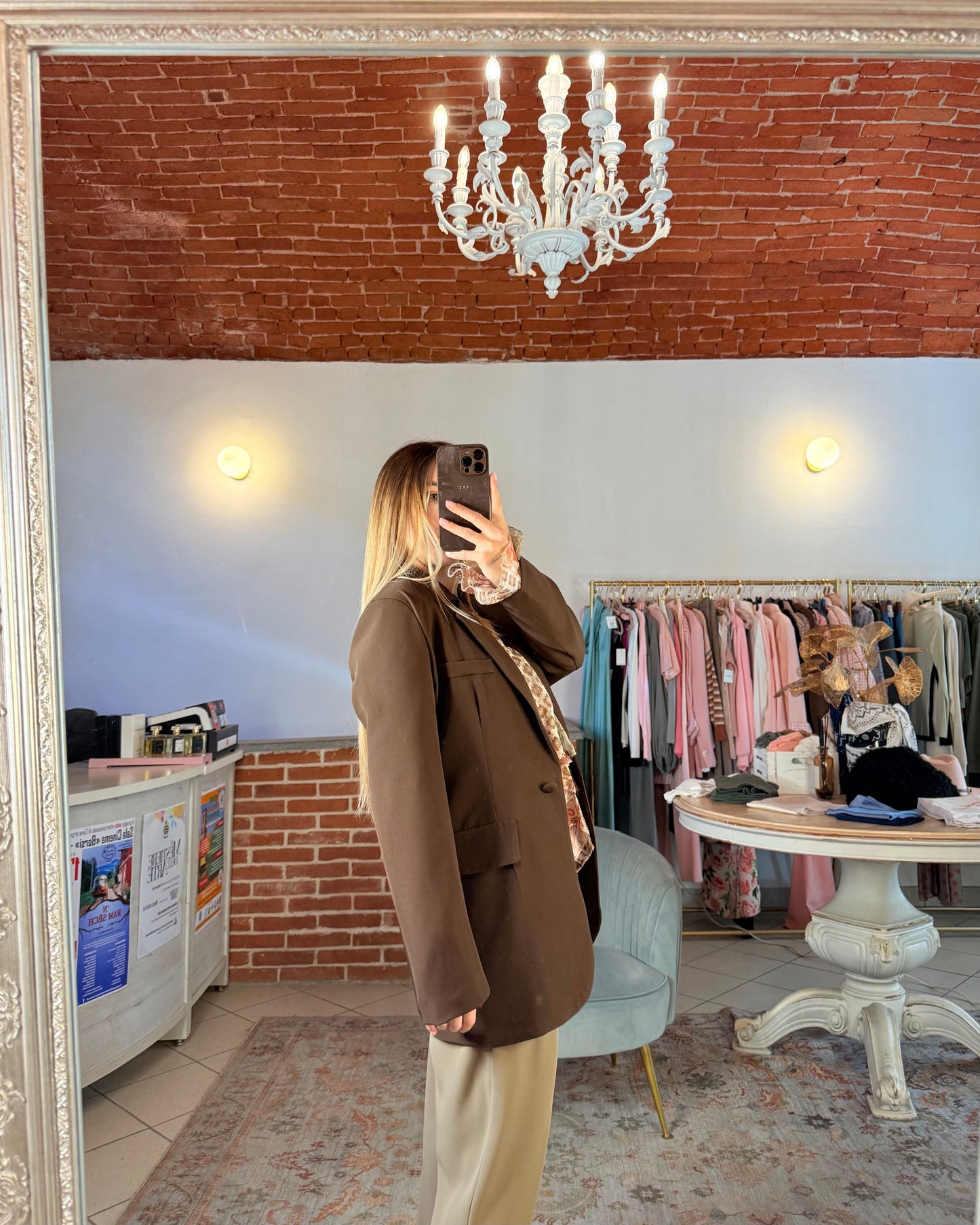 Blazer oversize sciancrato