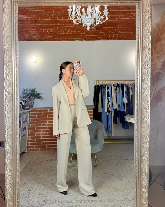 Pantalone dritto sartoriale