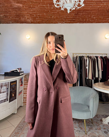 Double-breasted coat