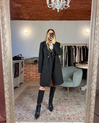 Double-breasted coat