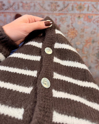 Cardigan con bottoni