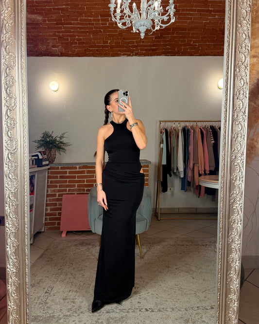 Tubino lungo cut out