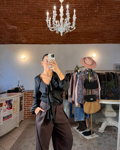 Pantalone con pinces