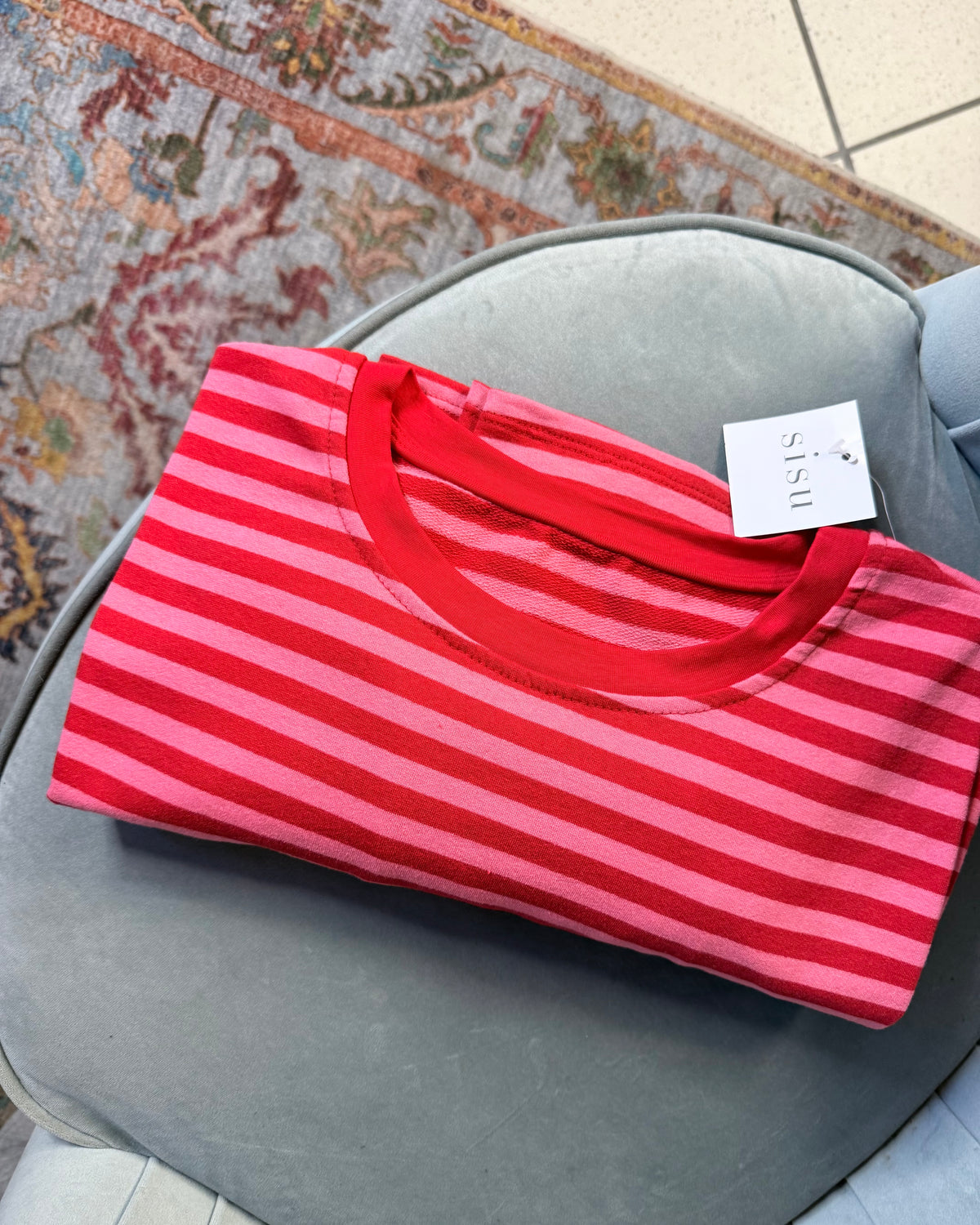 Maglia oversize a righe