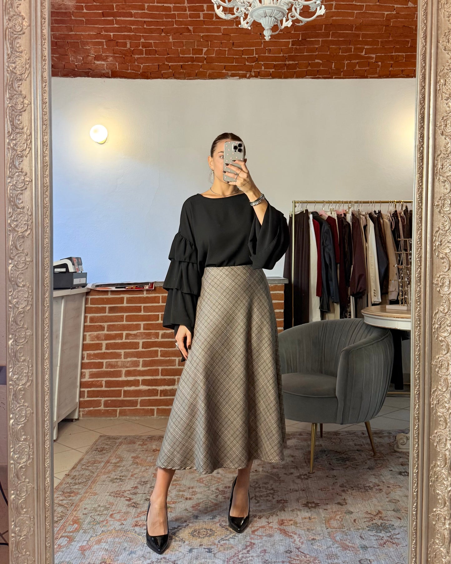 Gonna lunga fantasia principe di Galles