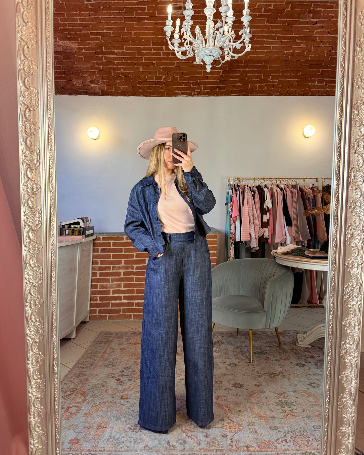 Denim a palazzo