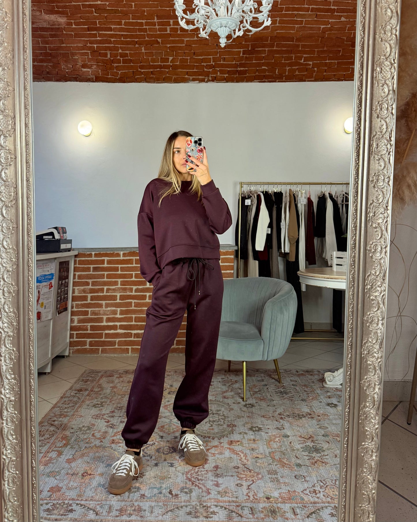 Completo tuta in viscosa