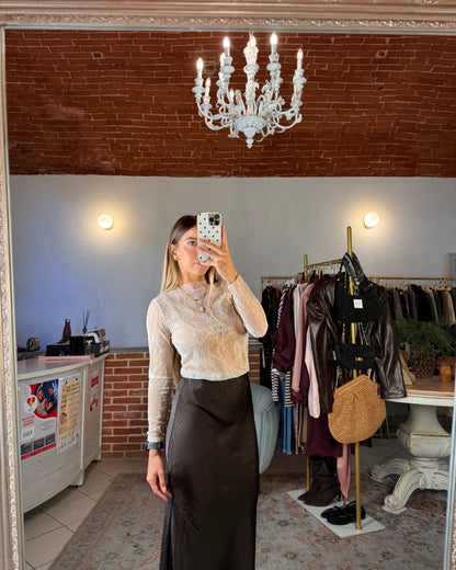 Maglia in pizzo