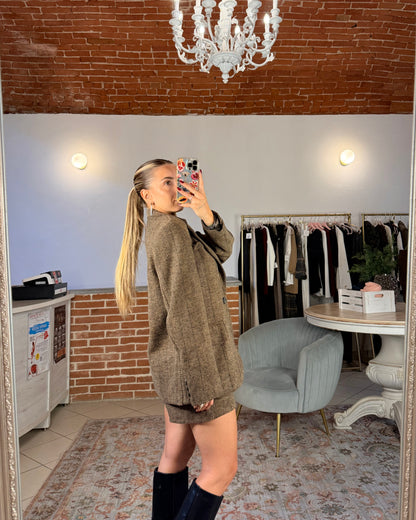 Blazer maschile in lanetta