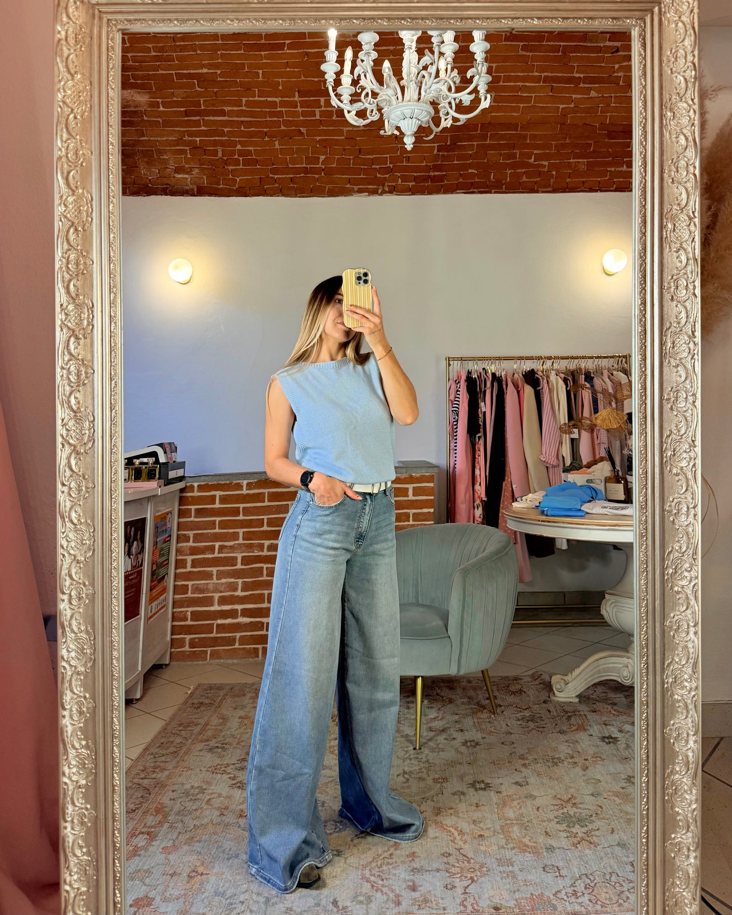 Jeans wide leg