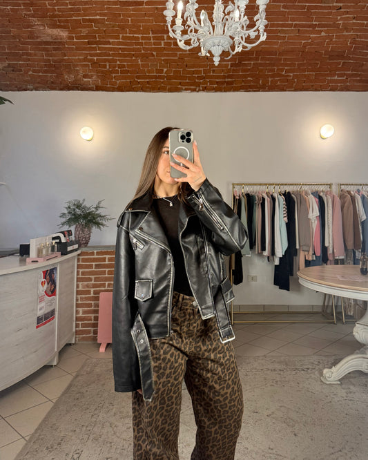 Chiodo over effetto vintage