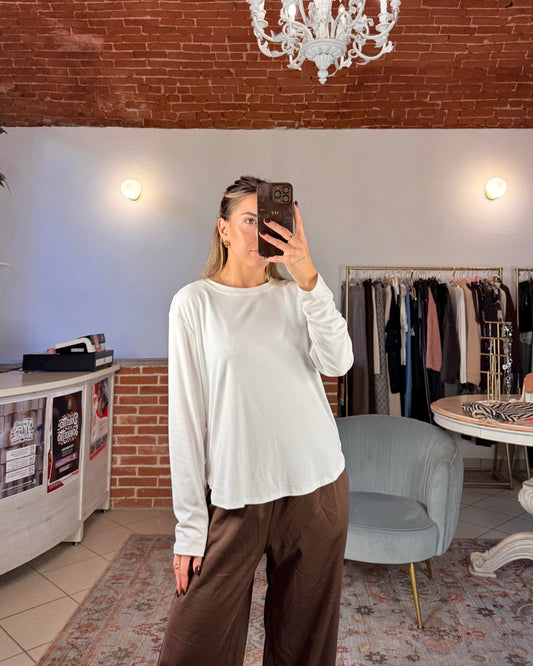 pull basique oversize