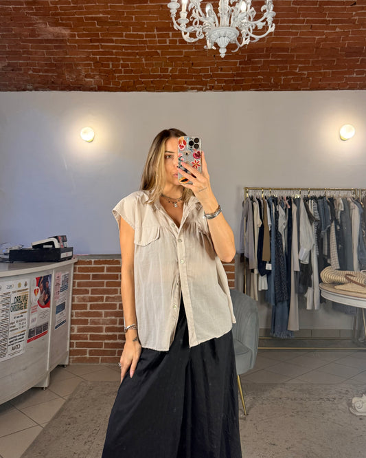 Blusa smanicata