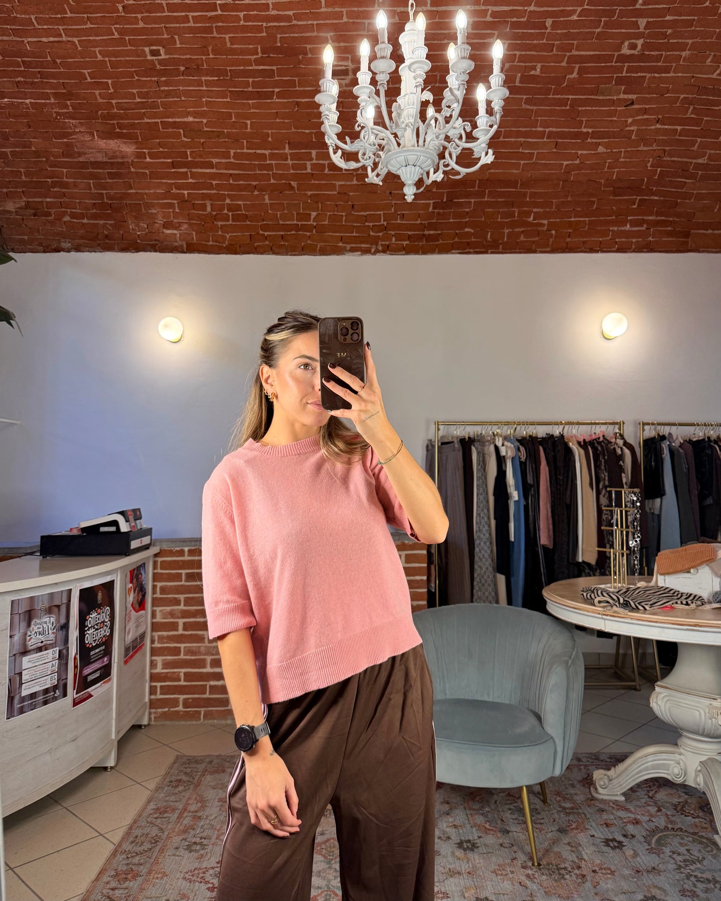 Cashmere blend sweater