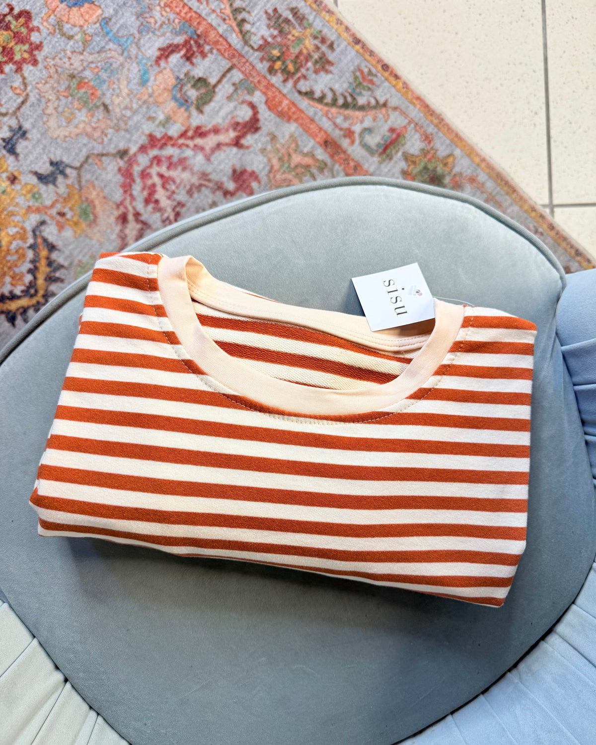 Maglia oversize a righe