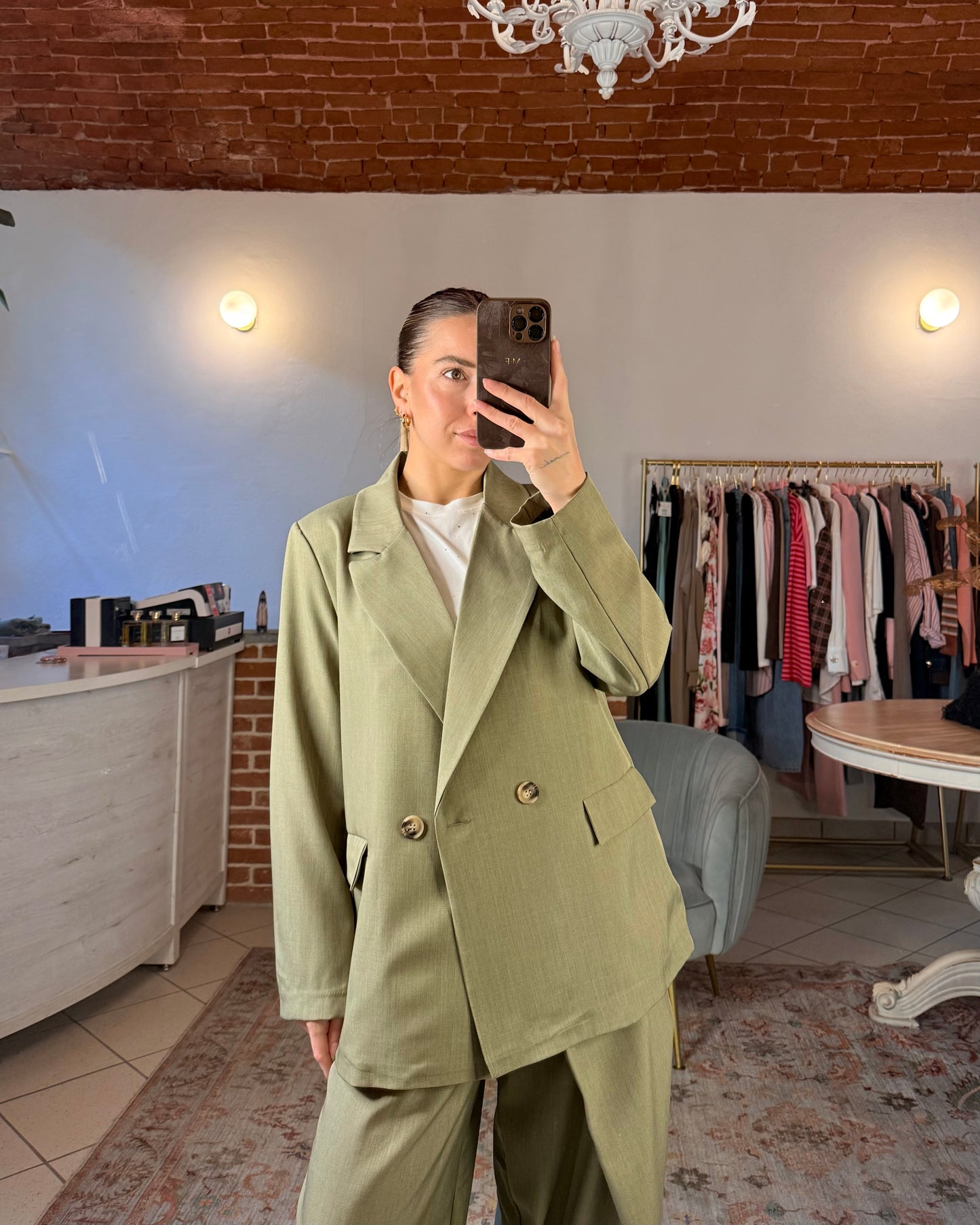 Tailleur baggy