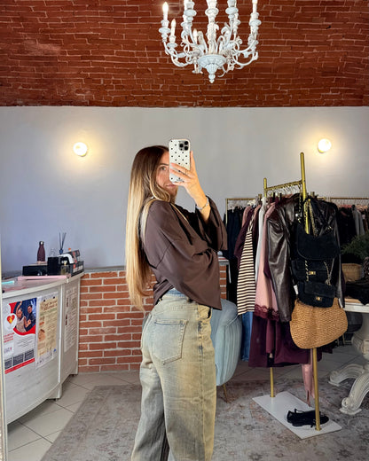 Jeans reverse sabbiato vintage