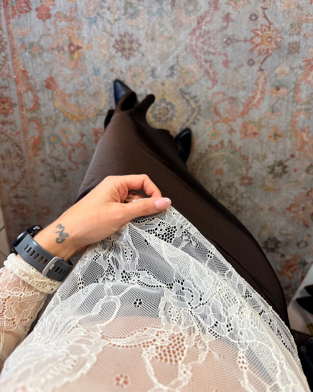 Maglia in pizzo