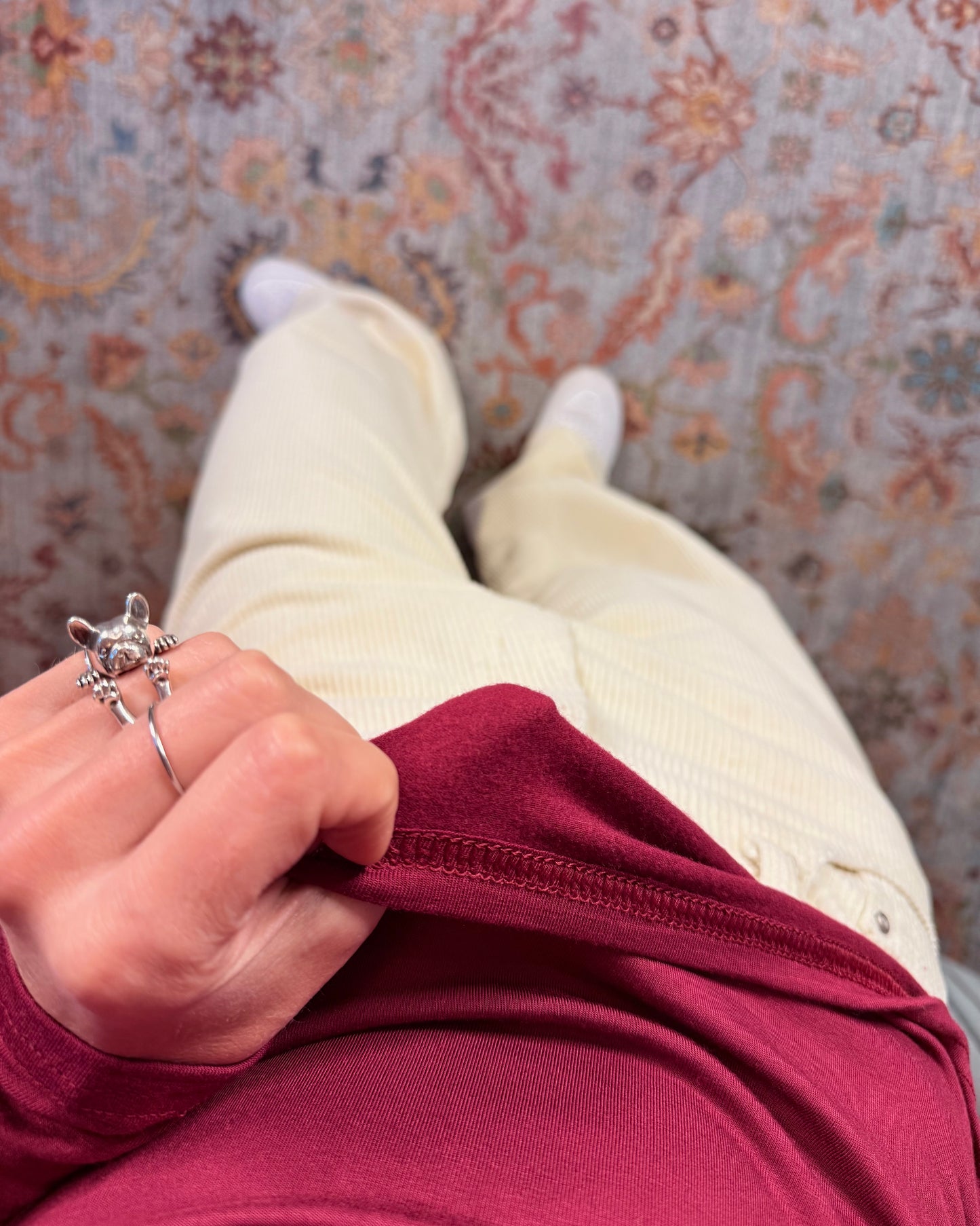 Crew neck sweatshirt