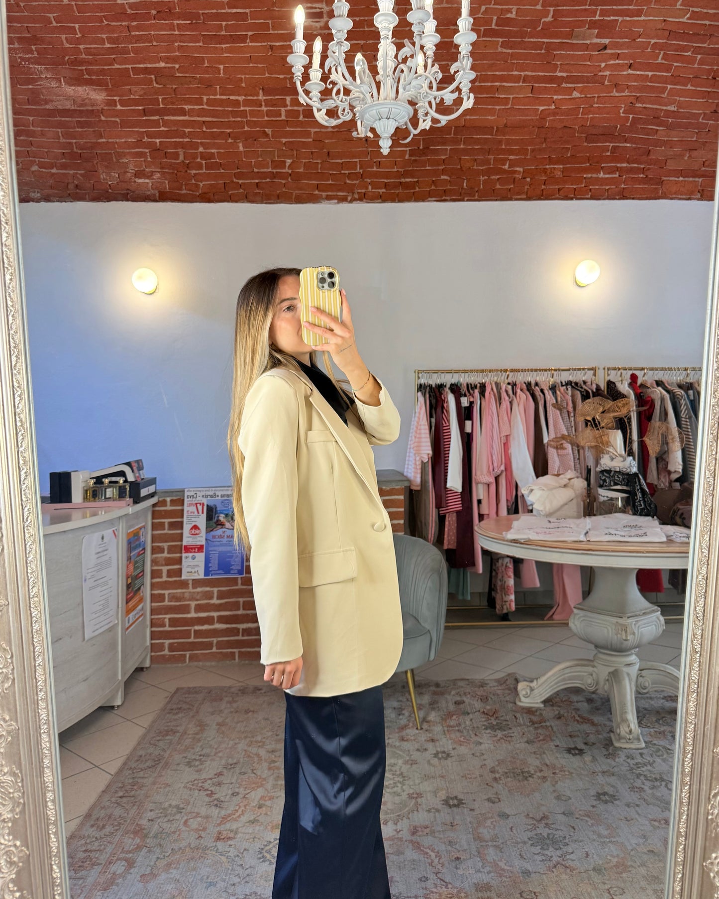 Blazer oversize sciancrato