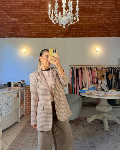Blazer in cotone