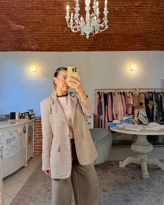 Blazer in cotone