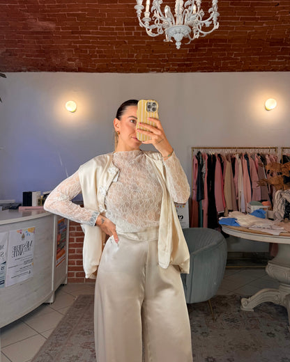 Maglia in pizzo