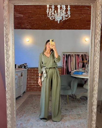 Pantalone con pinces