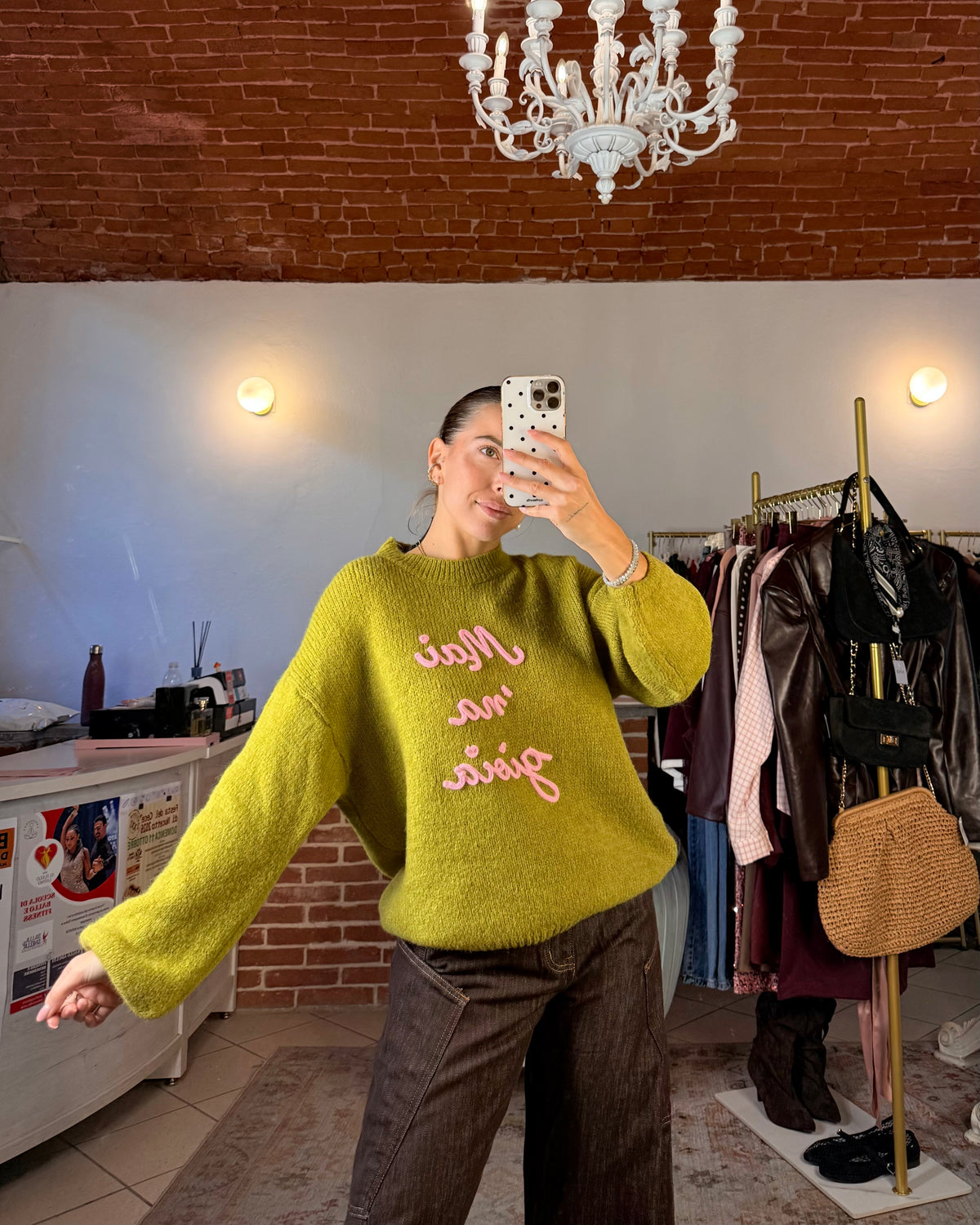 Maglione “Mai ‘na gioia”