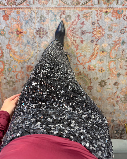 Longuette à sequins