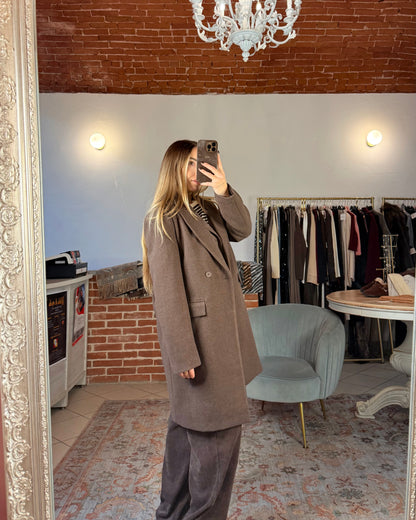 Double-breasted coat