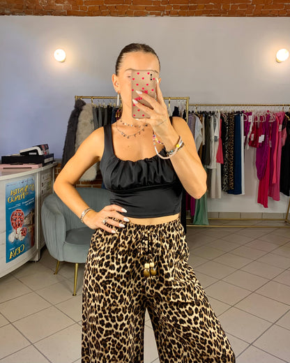 Pantalone leopardato