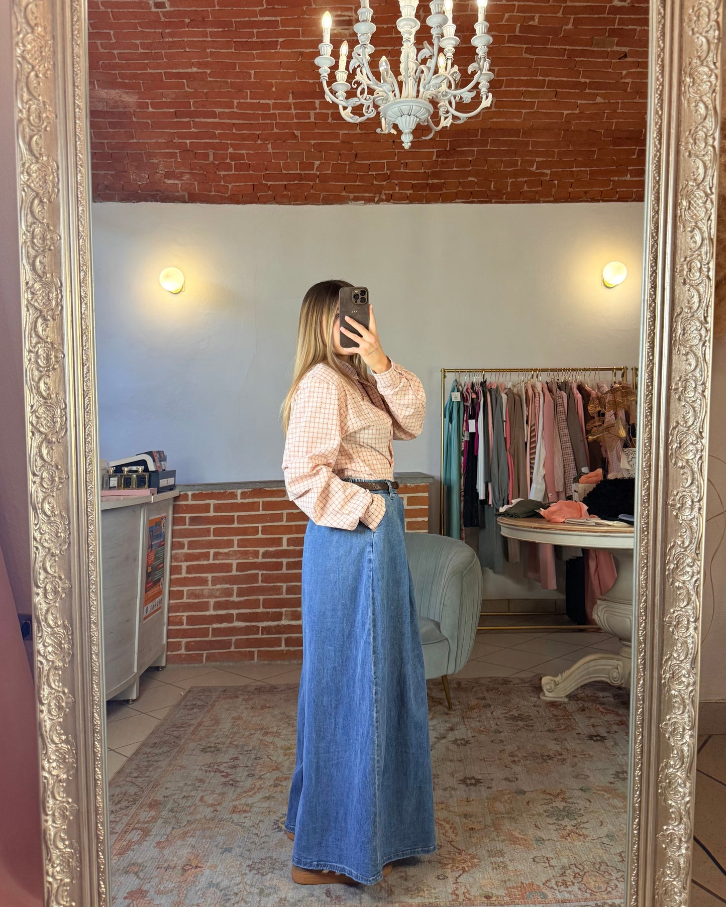Pantagonna in denim