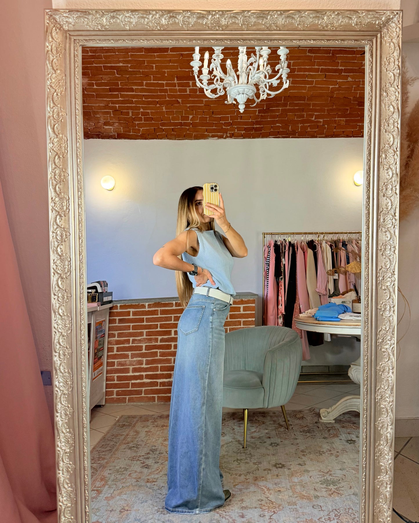 Jeans wide leg
