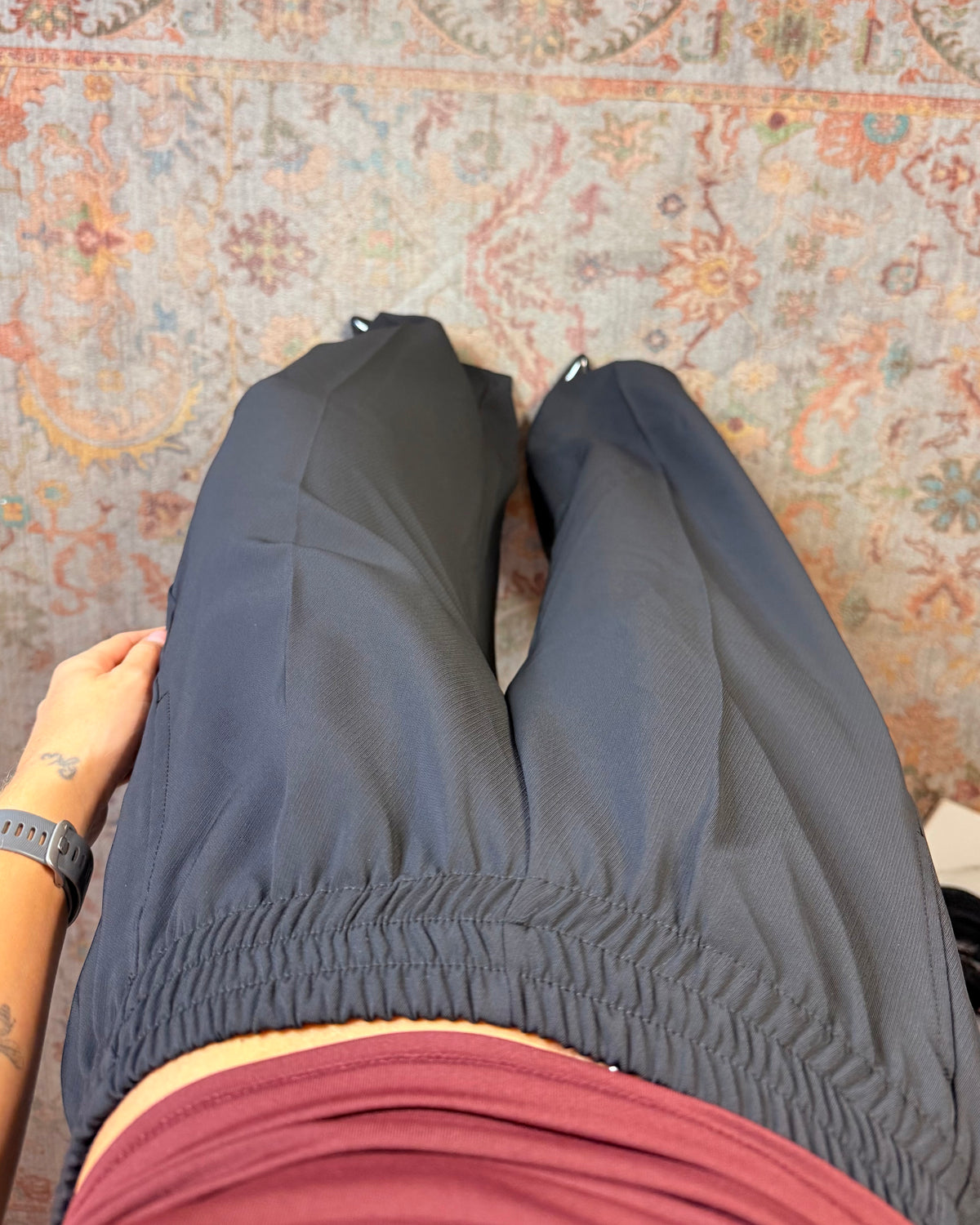 Pantalone in tessuto fluido