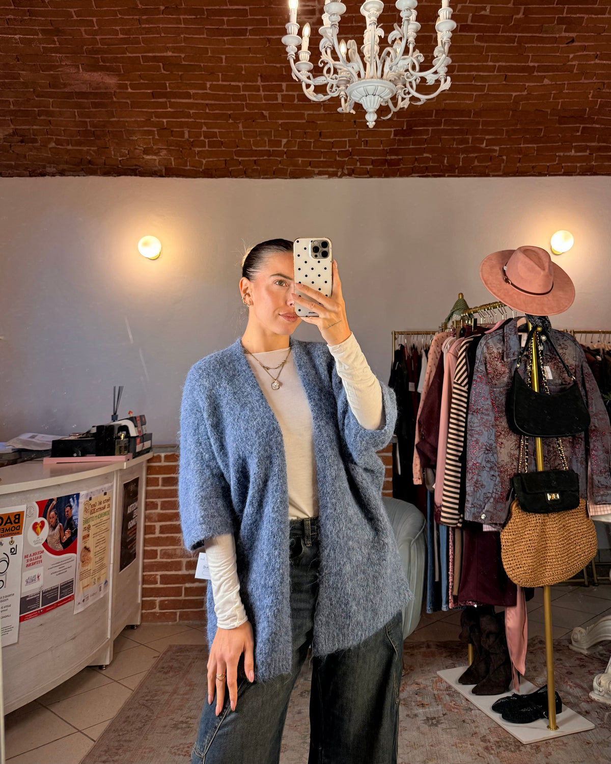 Cardigan in maglia
