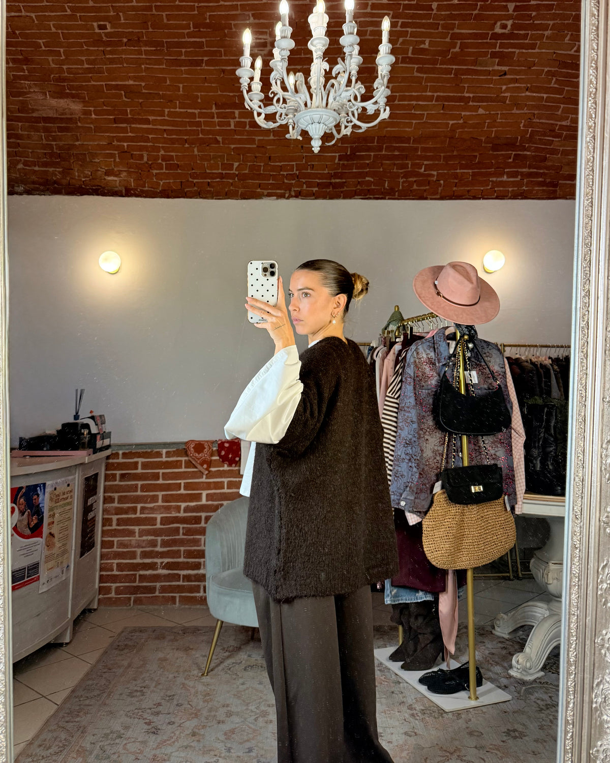 Cardigan in maglia
