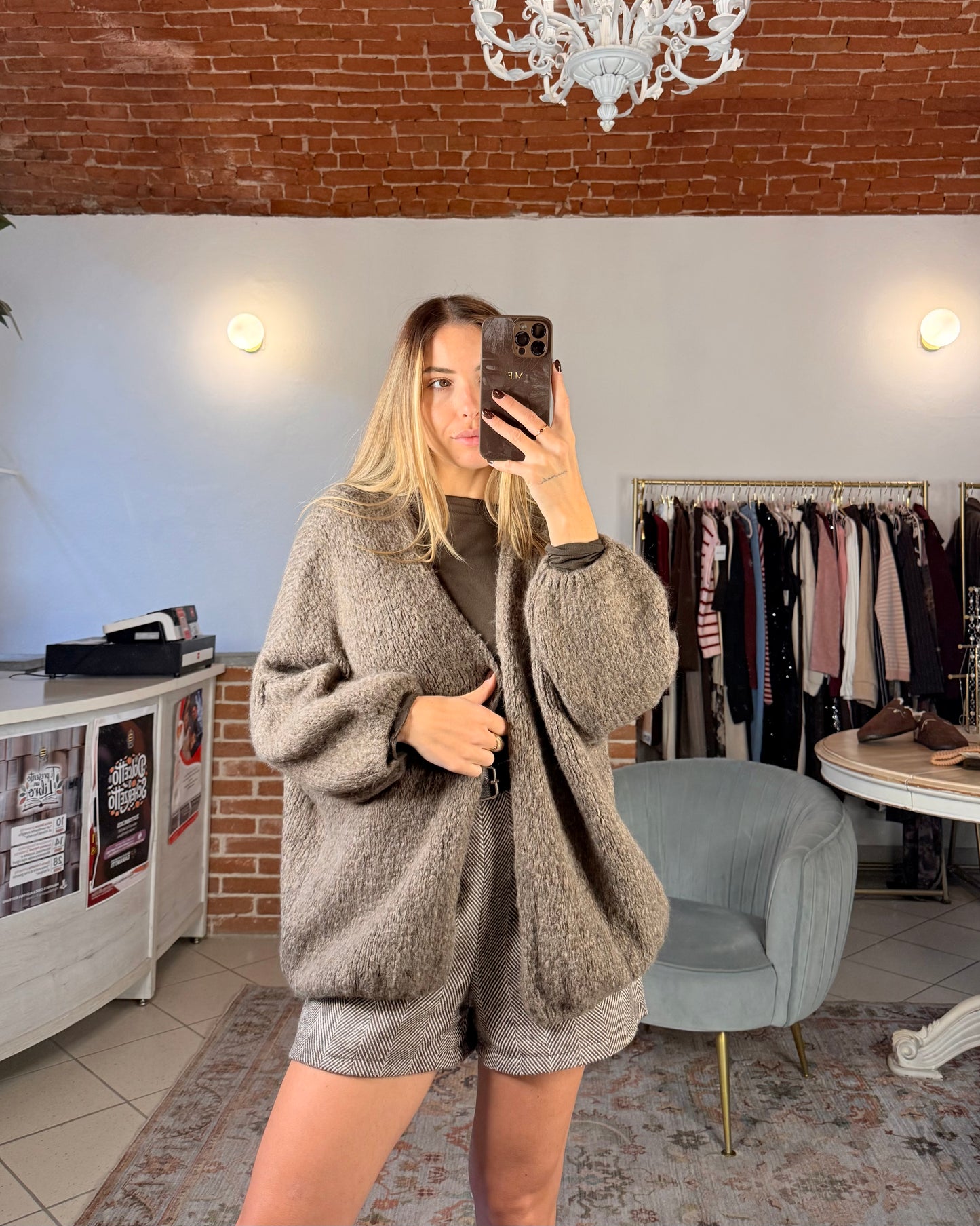 Oversized cardigan