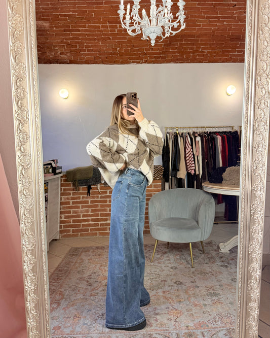Jeans wide leg