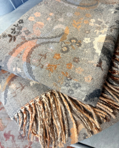 Paisley patterned scarf