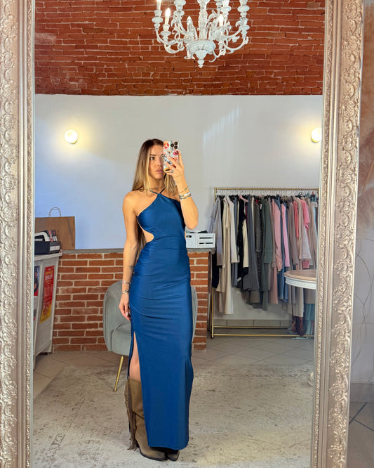 Abito lungo in lycra